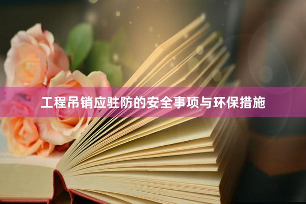 工程吊销应驻防的安全事项与环保措施
